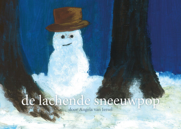 De lachende sneeuwpop